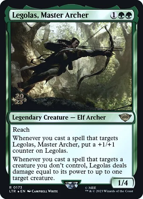Legolas, Master Archer · Tales of Middle-earth Promos 173s/86