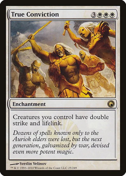 True Conviction · Scars of Mirrodin 25/249