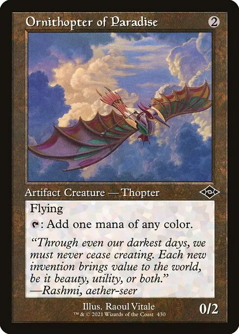 Ornithopter of Paradise · Modern Horizons 2 430/493