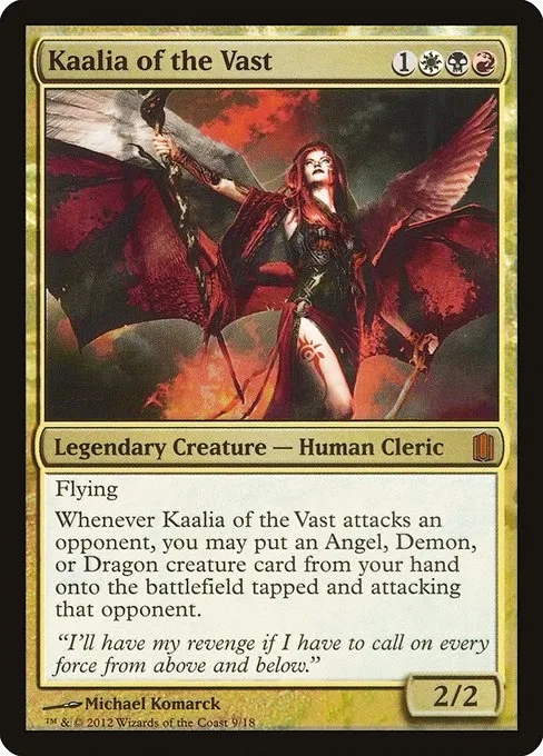 Kaalia of the Vast · Commander's Arsenal 9/18