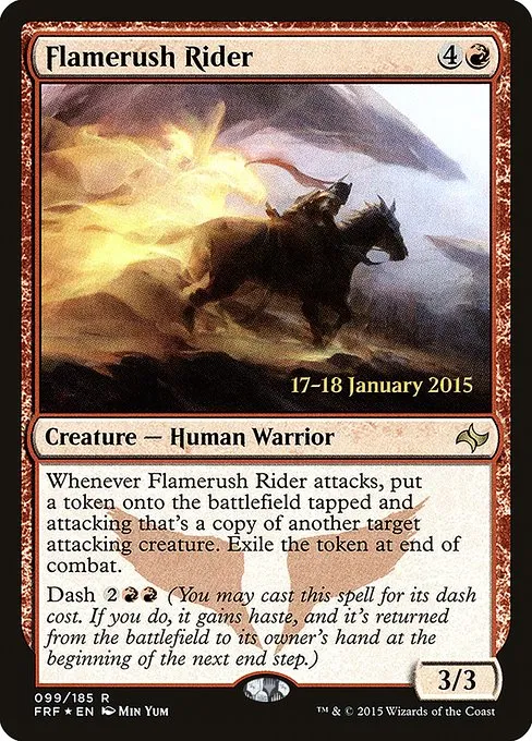 Flamerush Rider · Fate Reforged Promos 99s/43