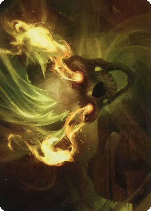 Flameskull // Flameskull · Adventures in the Forgotten Realms Art Series 14/81