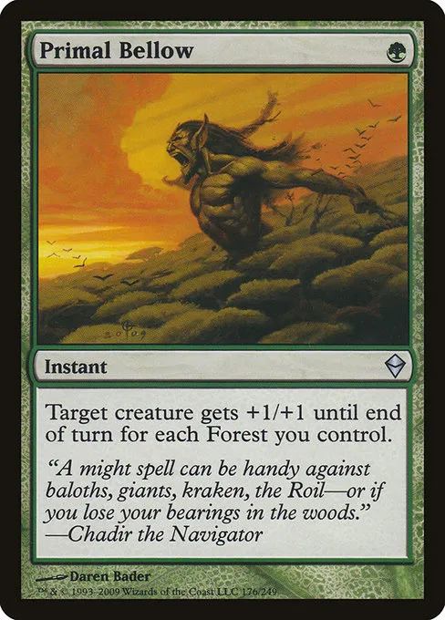 Primal Bellow · Zendikar 176/269
