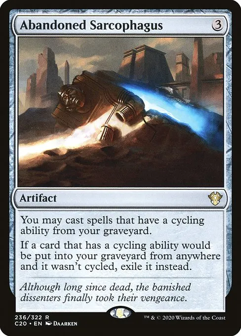 Abandoned Sarcophagus · Commander 2020 236/322