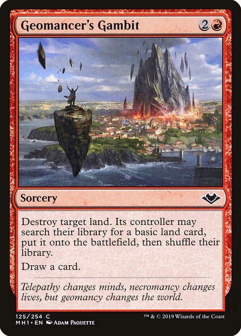 Geomancer's Gambit · Modern Horizons 125/255