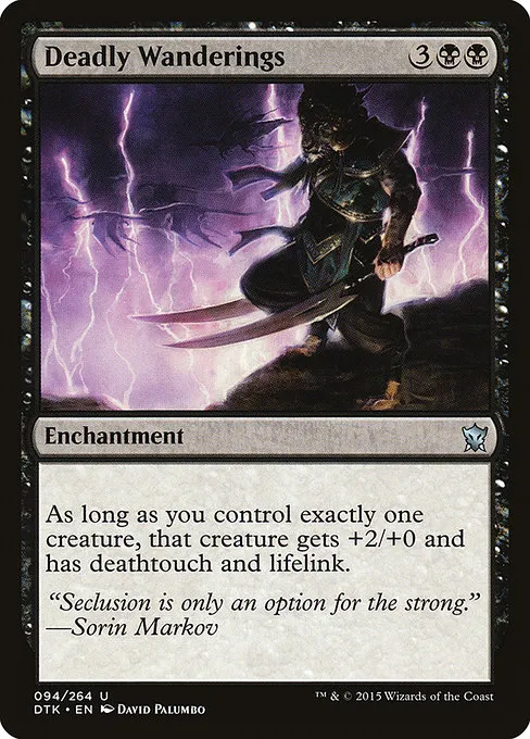 Deadly Wanderings · Dragons of Tarkir 94/264