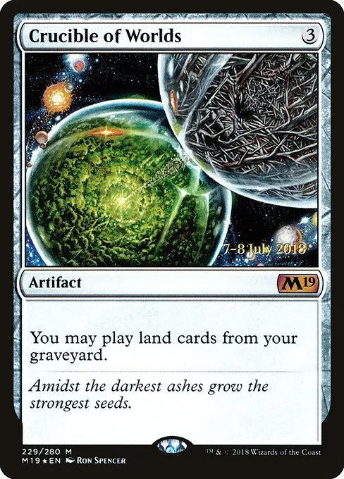 Crucible of Worlds · Core Set 2019 Promos 229s/95
