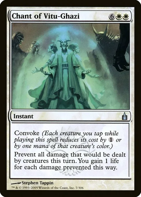 Chant of Vitu-Ghazi · Ravnica: City of Guilds 7/306