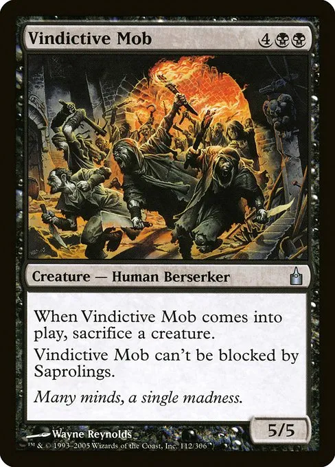 Vindictive Mob · Ravnica: City of Guilds 112/306