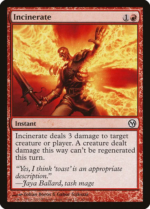 Incinerate · Duels of the Planeswalkers 48/113