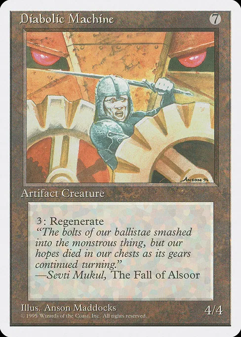 Diabolic Machine · Fourth Edition 314/380