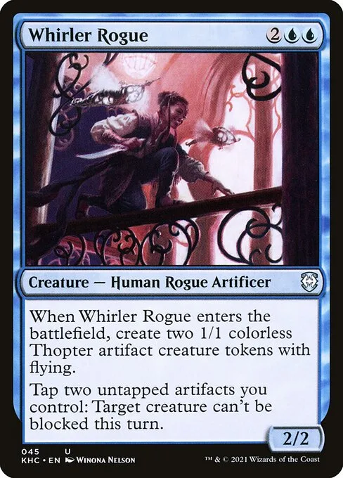Whirler Rogue · Kaldheim Commander 45/119