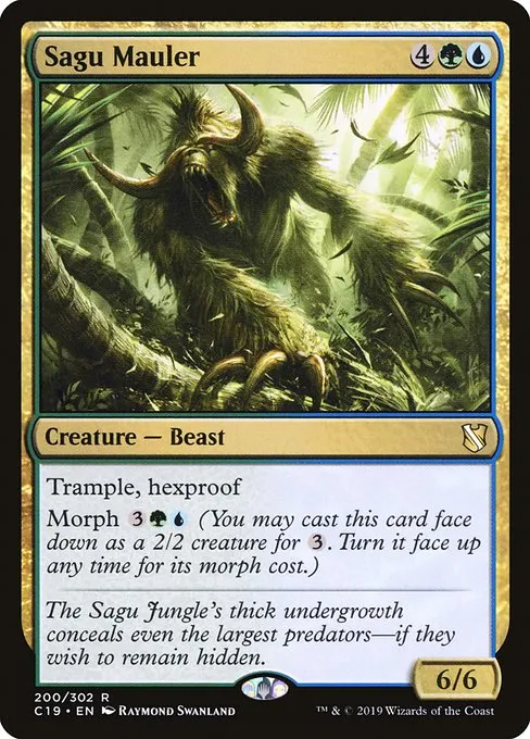 Sagu Mauler · Commander 2019 200/302