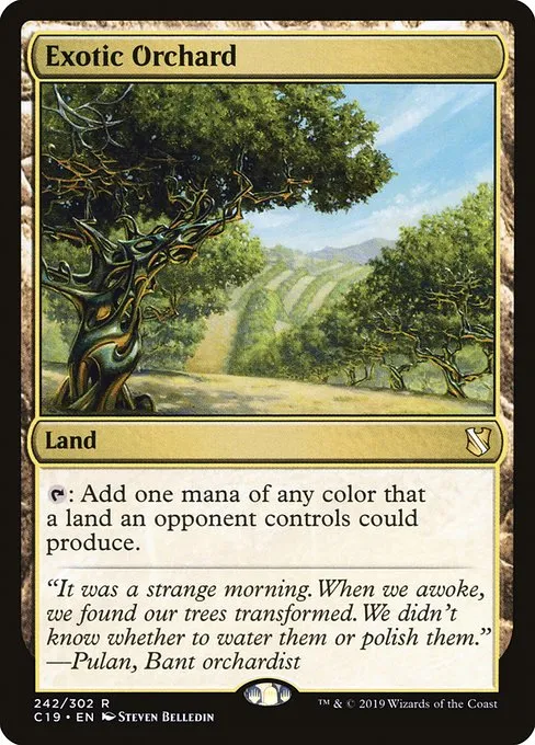 Exotic Orchard · Commander 2019 242/302