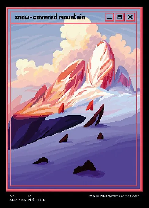 Snow-Covered Mountain · Secret Lair Drop 328/2547