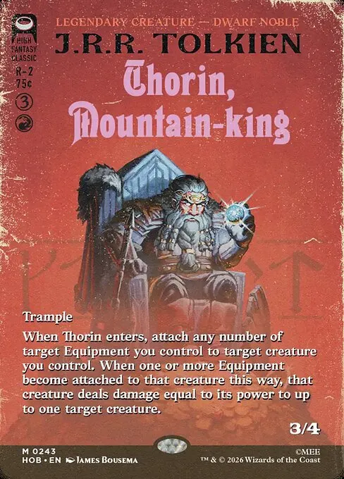 Thorin, Mountain-king · The Hobbit 243/39