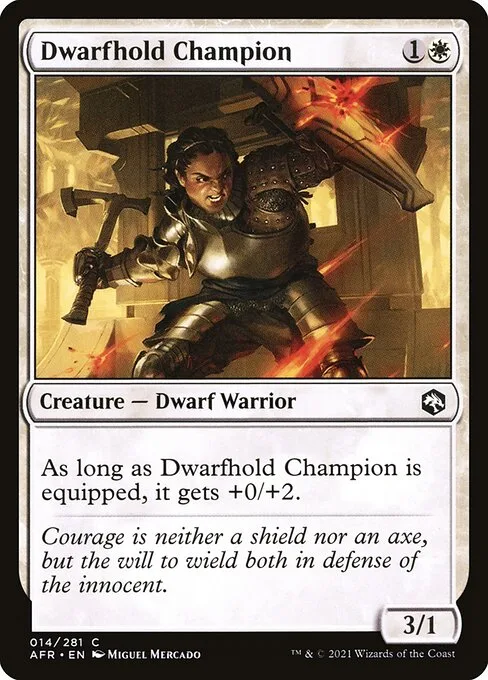 Dwarfhold Champion · Adventures in the Forgotten Realms 14/424