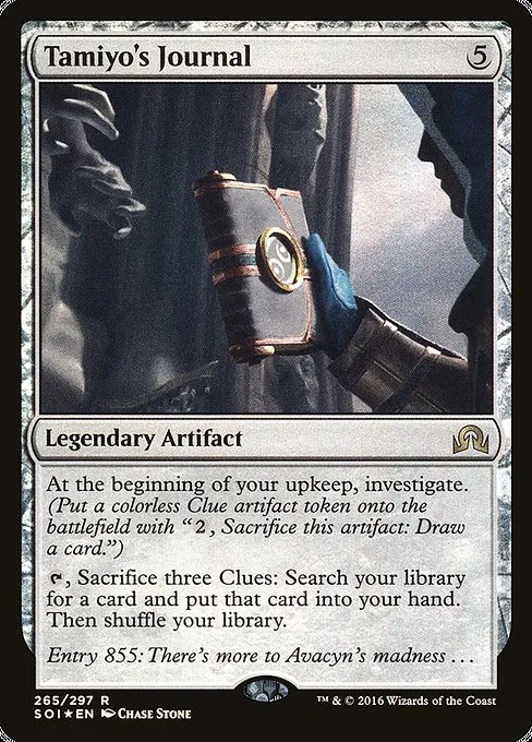 Tamiyo's Journal · Shadows over Innistrad 265†d/302