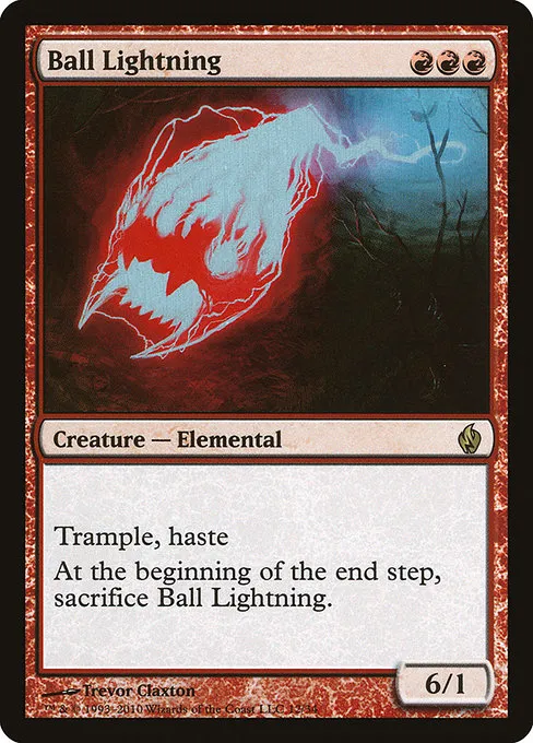 Ball Lightning · Premium Deck Series: Fire and Lightning 12/34