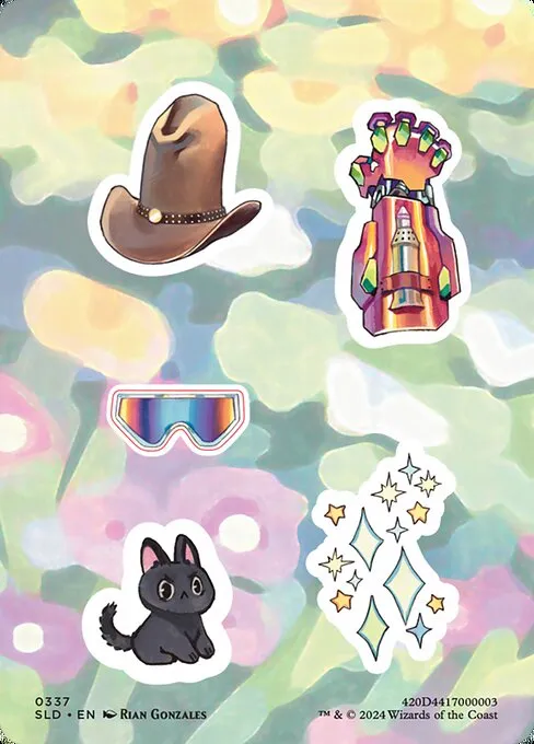 Sticker sheet · Secret Lair Drop 337/2547