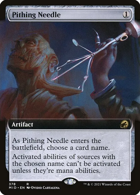 Pithing Needle · Innistrad: Midnight Hunt 378/399
