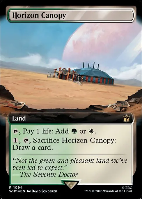 Horizon Canopy · Doctor Who 1094/1178
