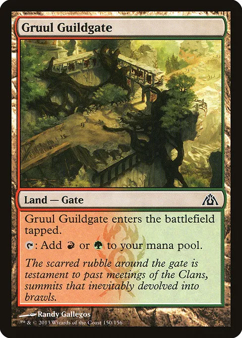 Gruul Guildgate · Dragon's Maze 150/156