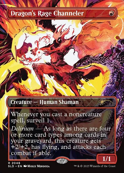 Dragon's Rage Channeler · Secret Lair Drop 2048/2547