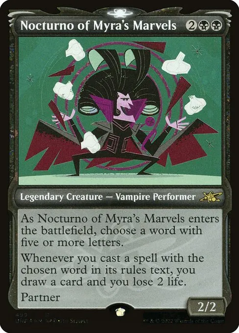 Nocturno of Myra's Marvels · Unfinity 499/639