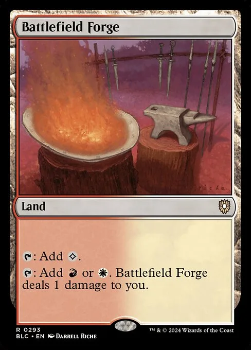 Battlefield Forge · Bloomburrow Commander 293/356
