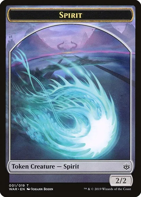Spirit · War of the Spark Tokens 1/19