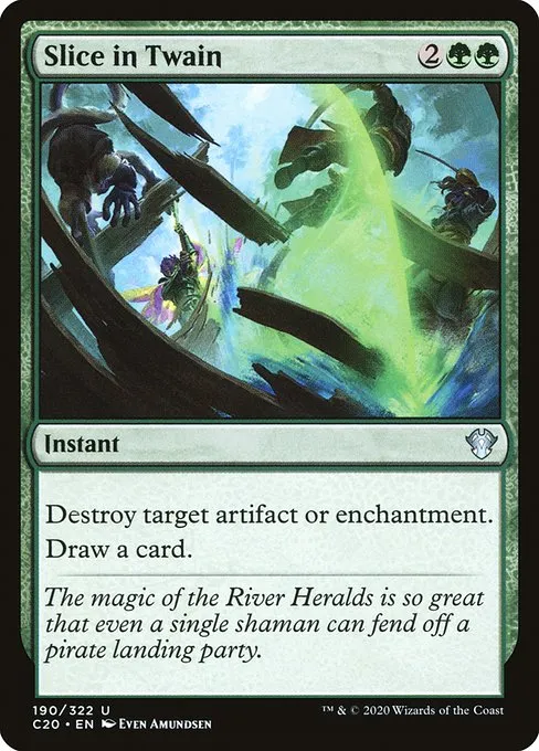 Slice in Twain · Commander 2020 190/322