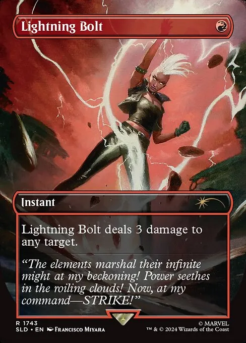 Lightning Bolt · Secret Lair Drop 1743/2547
