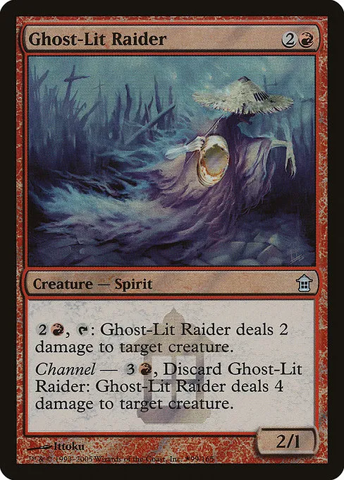 Ghost-Lit Raider · Saviors of Kamigawa Promos 99★/2