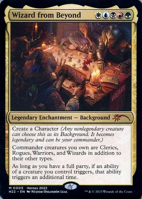 Wizard from Beyond · 2022 Heroes of the Realm 5/5