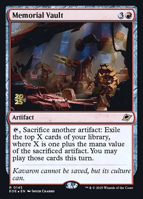 Memorial Vault · Edge of Eternities Promos 145s/160