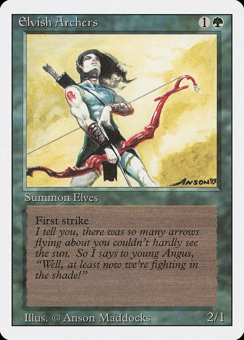 Elvish Archers · Revised Edition 193/306