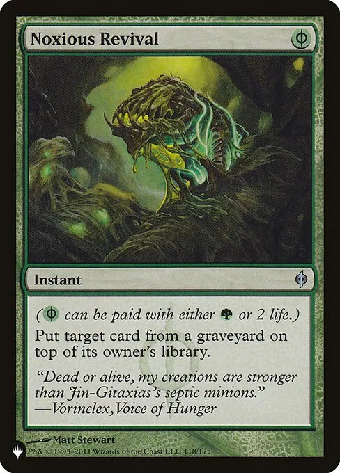 Noxious Revival · The List NPH-118/5050
