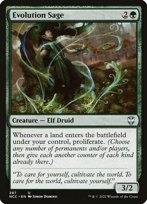 Evolution Sage · New Capenna Commander 287/447
