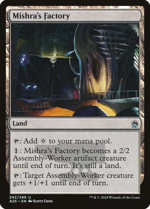 Mishra's Factory · Masters 25 242/249