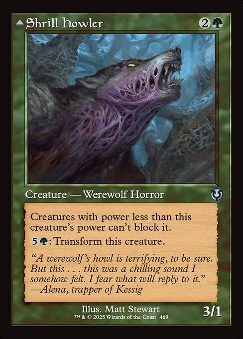 Shrill Howler // Howling Chorus · Innistrad Remastered 469/495