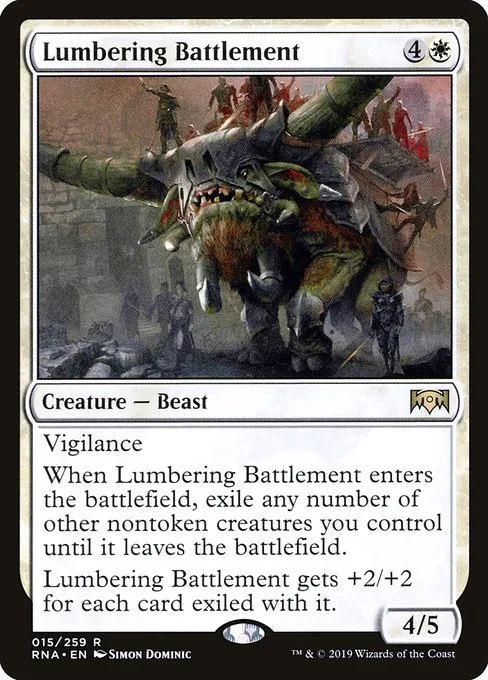 Lumbering Battlement · Ravnica Allegiance 15/273