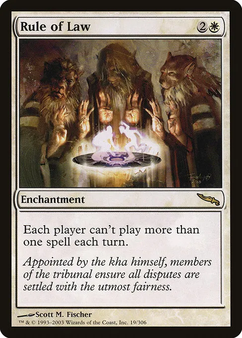 Rule of Law · Mirrodin 19/306