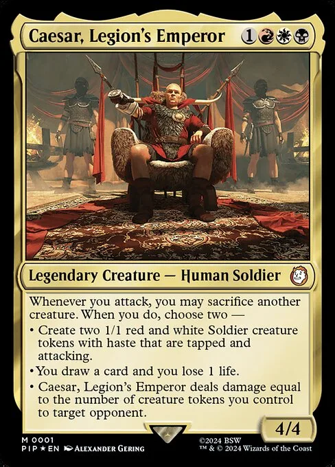 Caesar, Legion's Emperor · Fallout 1/1068