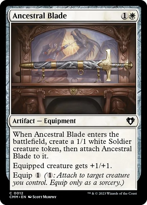 Ancestral Blade · Commander Masters 12/1067