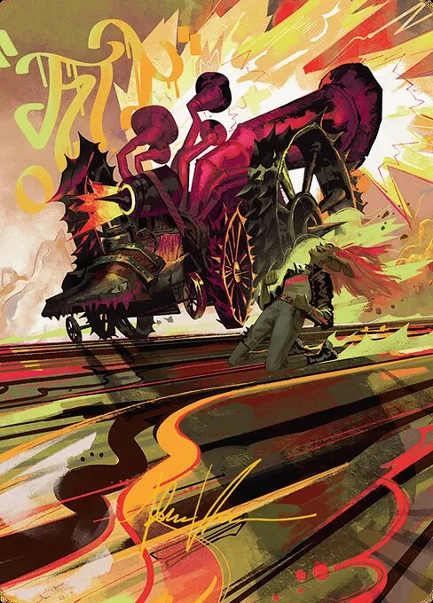Rocketeer Boostbuggy // Rocketeer Boostbuggy · Aetherdrift Art Series 49/54