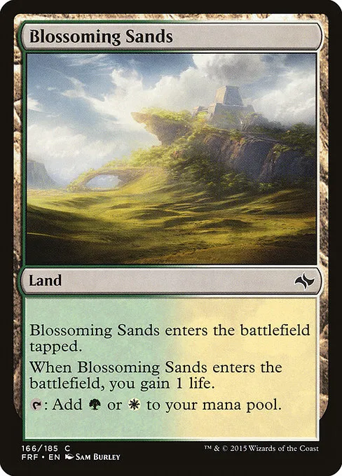 Blossoming Sands · Fate Reforged 166/191