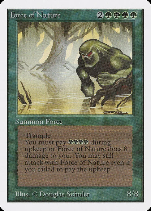 Force of Nature · Unlimited Edition 195/302