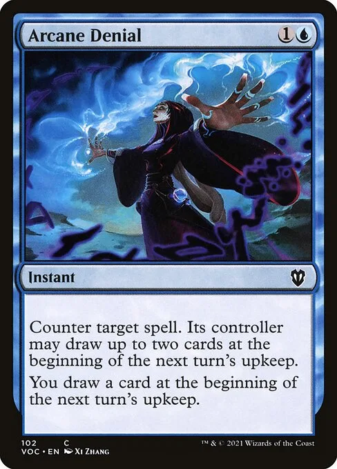 Arcane Denial · Crimson Vow Commander 102/188