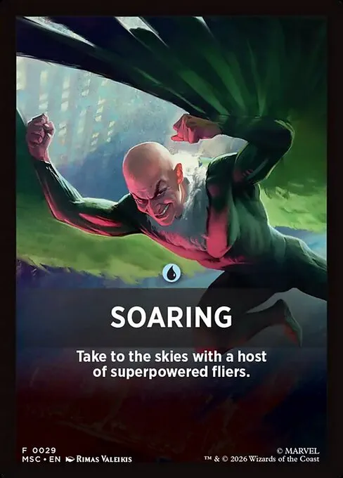 Soaring · Marvel Super Heroes Jumpstart Front Cards 29/61